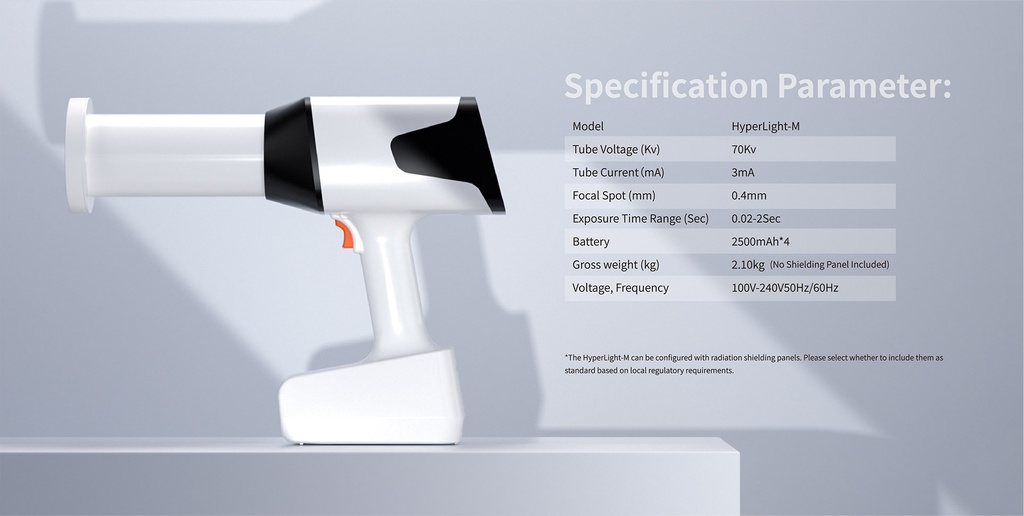 HYPERLIGHT PORTABLE M X RAY