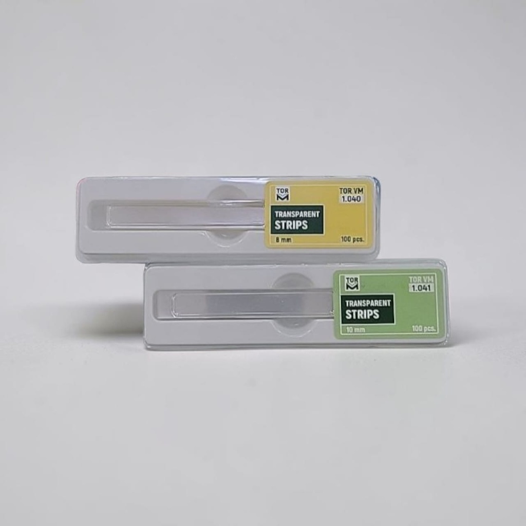 TRANSPARENT STRIPS TORVM 100PCS