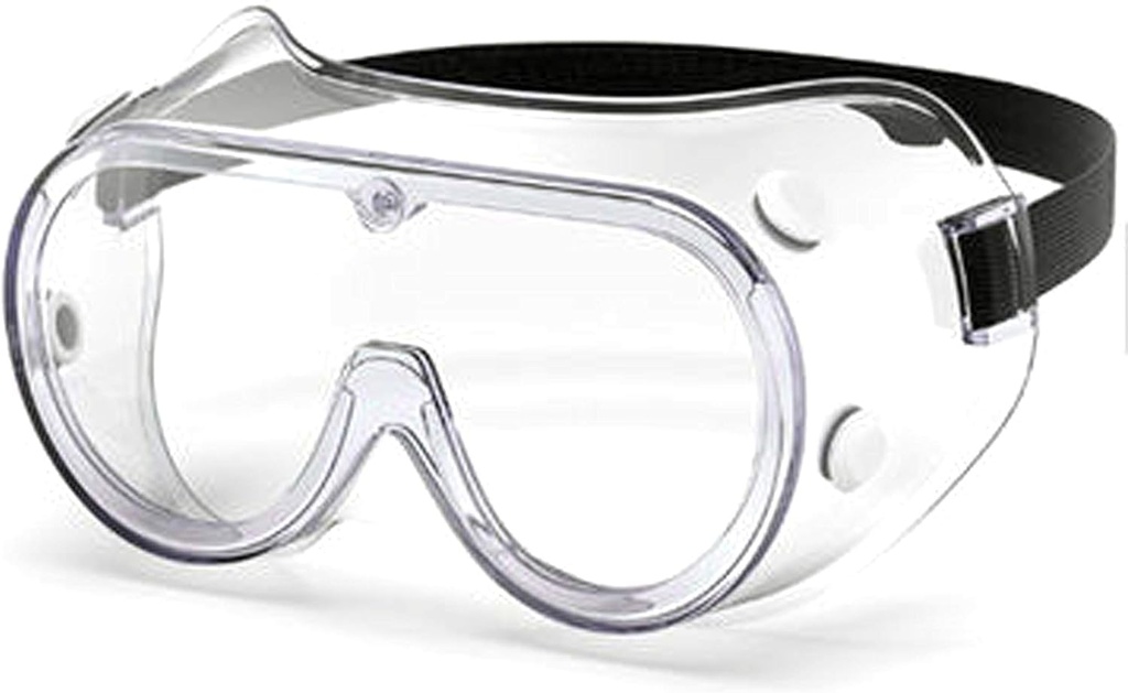 CLEAR GOGGLE SAFETY GLASS