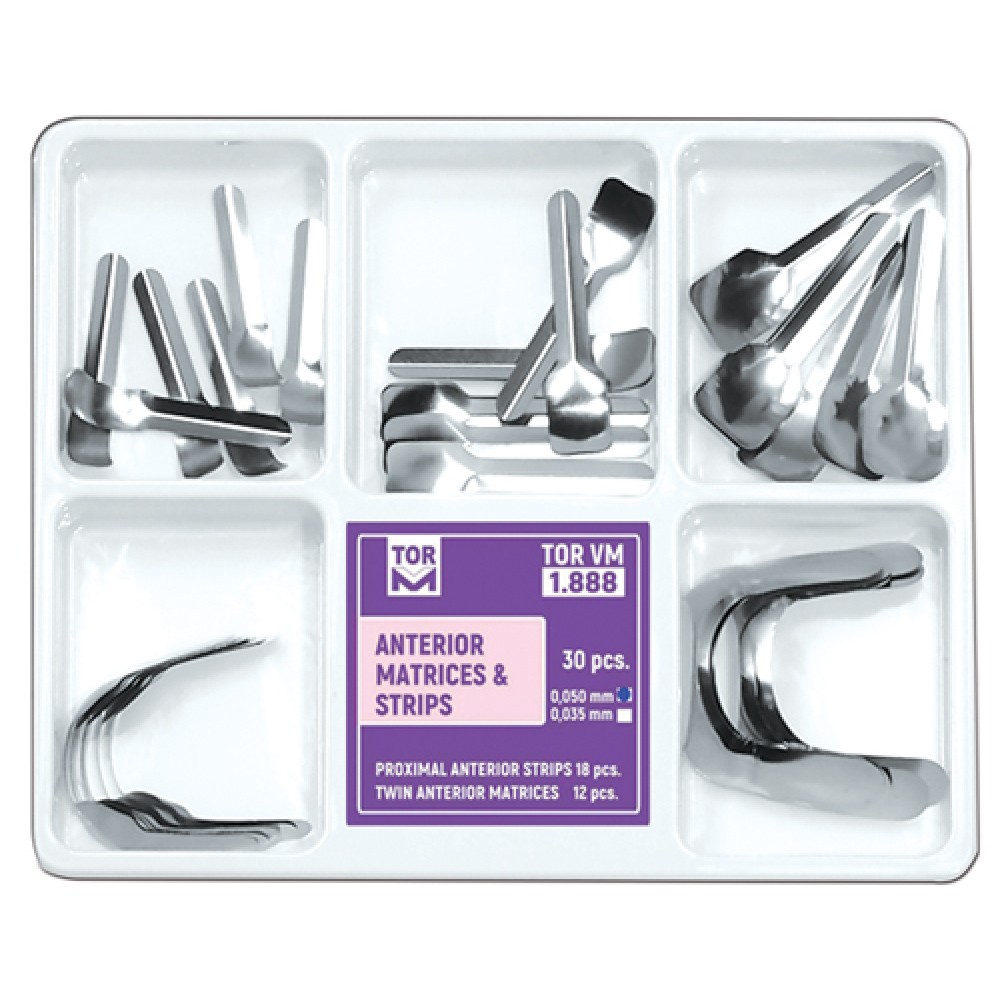 ANTERIOR MATRICES AND STRIPS 30 PCS
