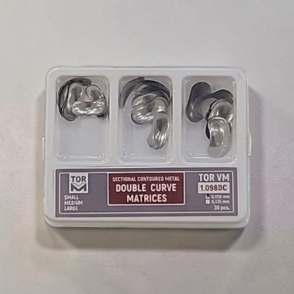 SECTIONAL CONTOURED METAL DOUBLE CURVE MATRICES 30 PCS