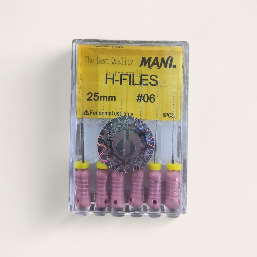 H FILE#6        25MM