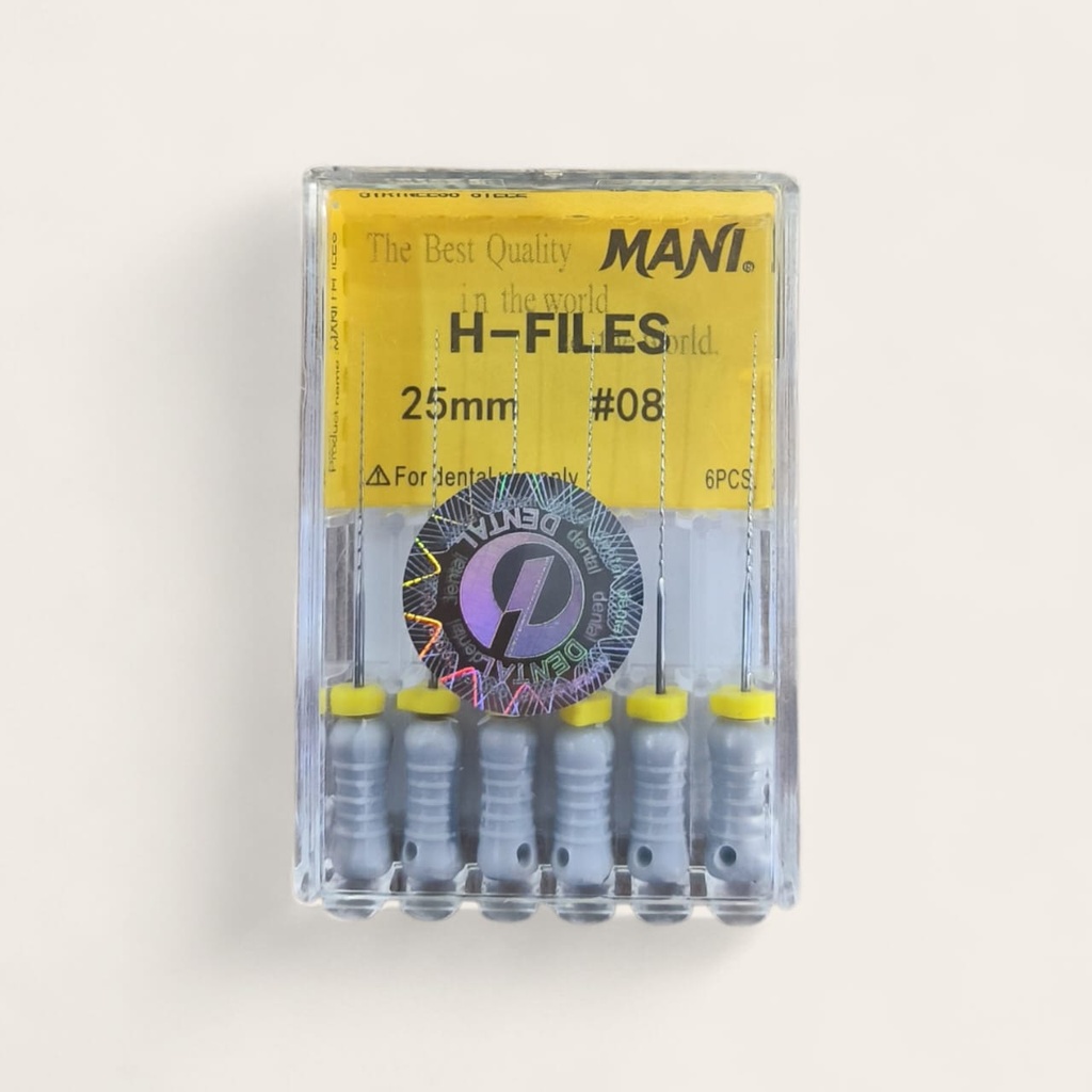 H FILE#8        25MM