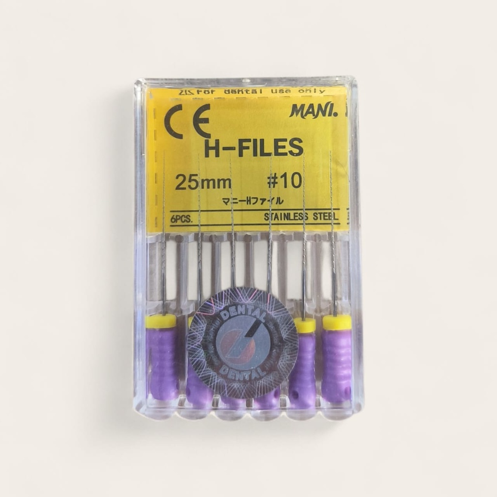 H FILE#10      25MM