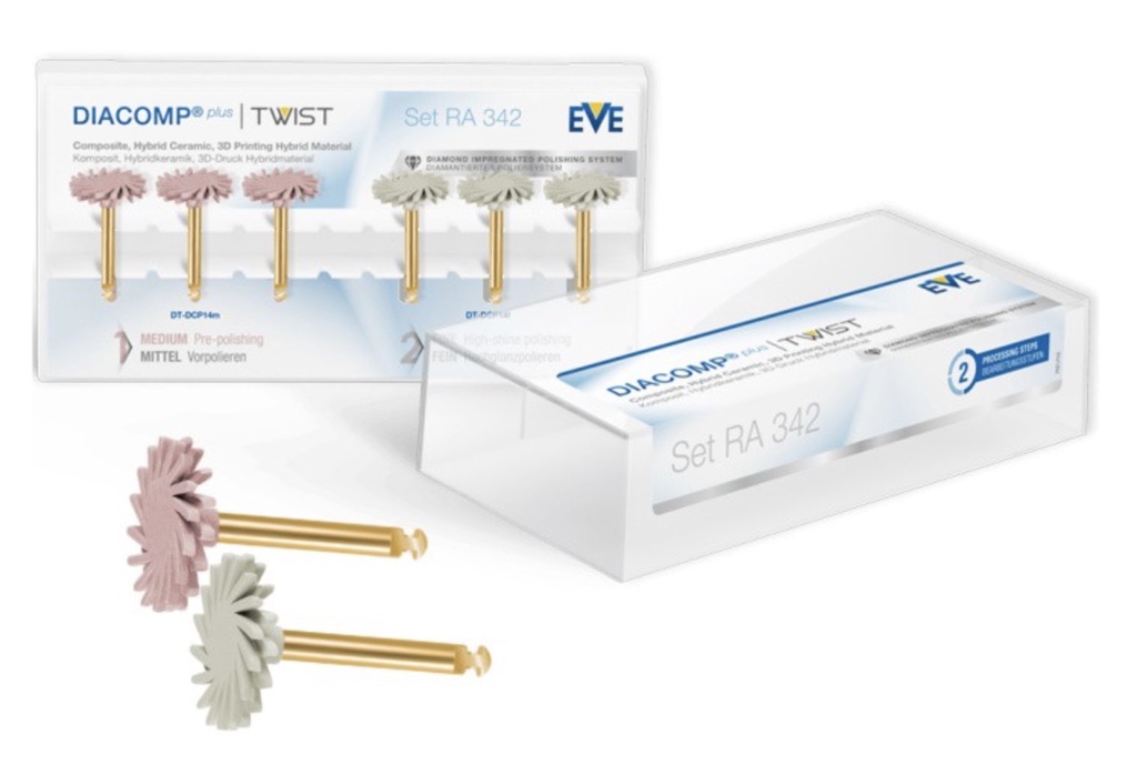 EVE DIACOMP PLUS TWIST 14MIX SET RA342 بالقطعة