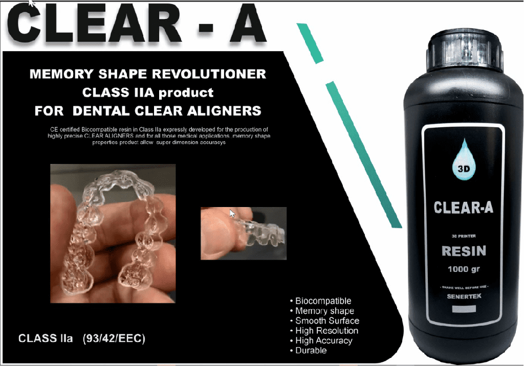 CLEAR A V2 3D PRINTER RESIN