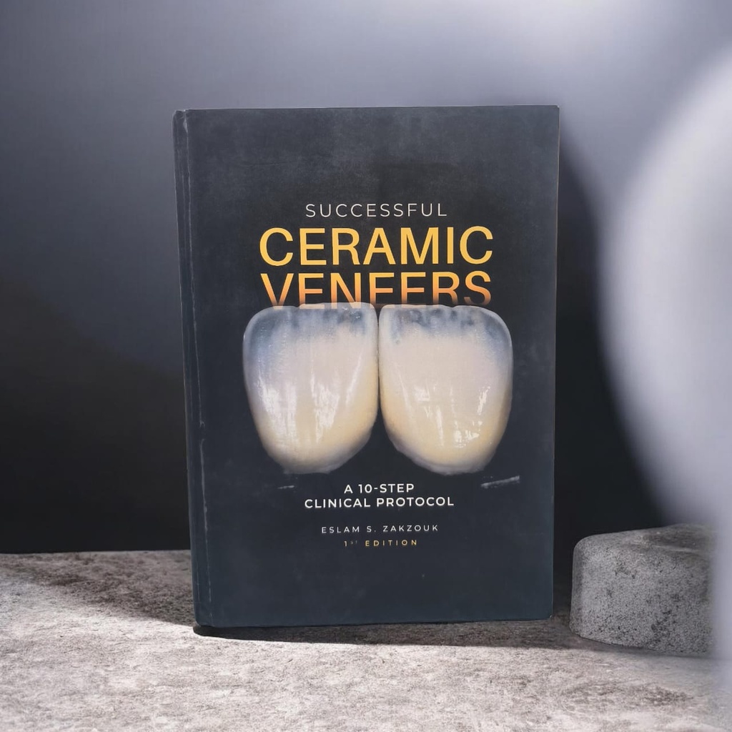 HARD COVER BOOK SUCCESSFUL CERAMIC VENEERS