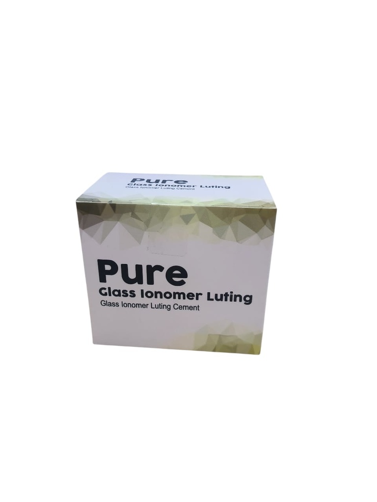 Pure glass ionomer luting cement