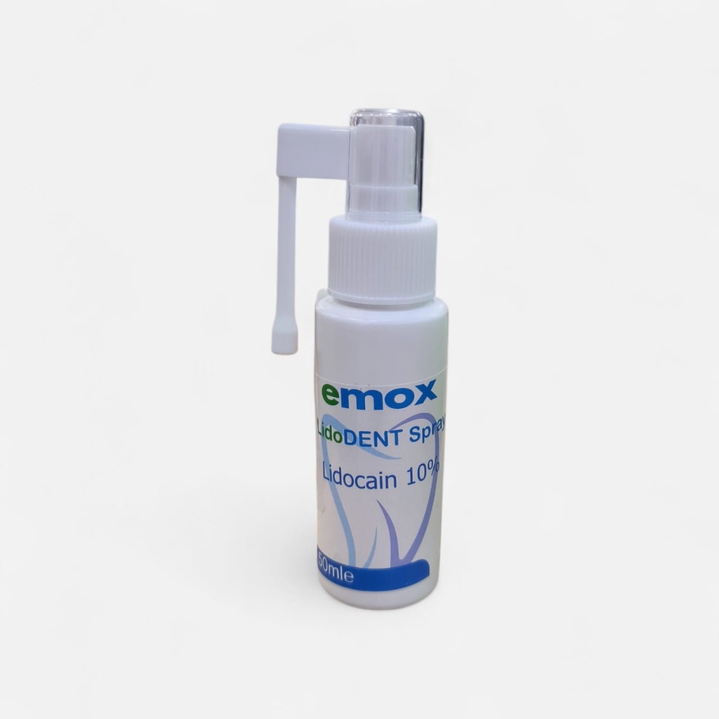 emox lidodent spray 50ml
