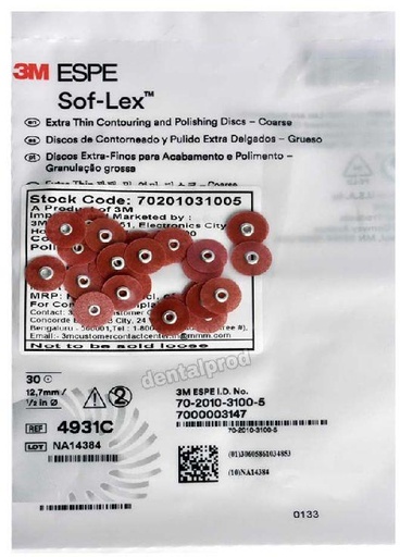 [9900227] 3M ESPE SOF LEX 50 DISCS