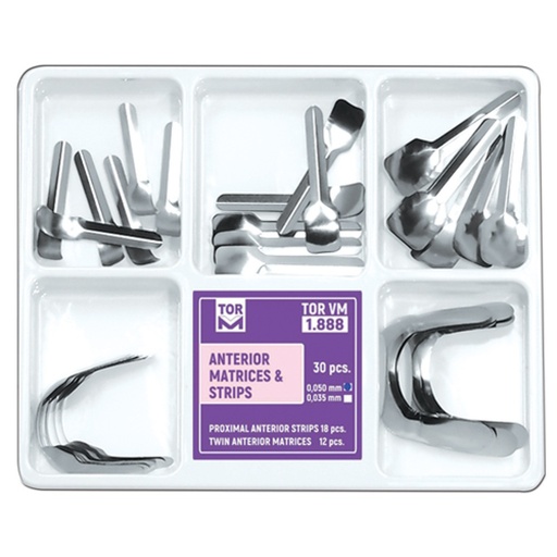 [9900434] ANTERIOR MATRICES AND STRIPS 30 PCS
