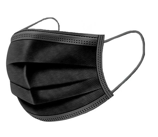 [9901617] FACE MASK BLACK
